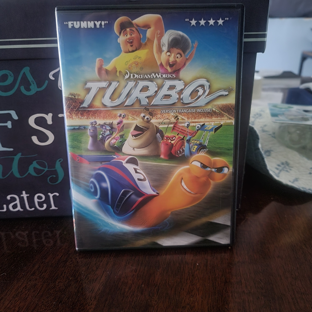 Turbo DVD by DreamWorks